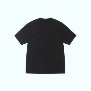 Camiseta Arqueada Teñida Con Pigmentos De Stussy 1